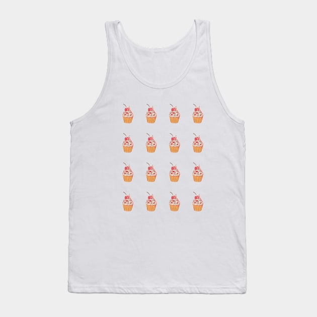 Cute Cupcakes Tank Top by Family shirts